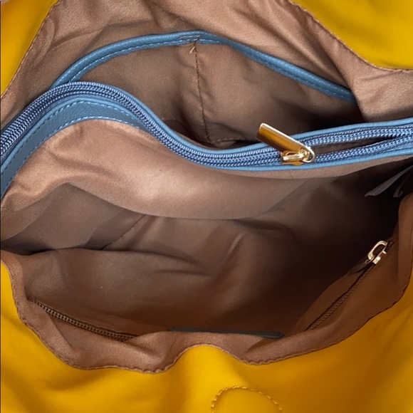 Hynes Victory Drawstring Bucket Gray Shoulder Bag - Picture 8 of 8